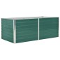 vidaXL Jardinera elevada de acero galvanizado verde 160x80x45 cm vidaXL Jardinera elevada de acero galvanizado verde 160x80x45 cm
