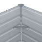 vidaXL Jardinera elevada de acero galvanizado verde 160x80x45 cm vidaXL Jardinera elevada de acero galvanizado verde 160x80x45 cm