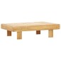 vidaXL Mesa de centro de madera maciza de acacia 100x60x25 cm vidaXL Mesa de centro de madera maciza de acacia 100x60x25 cm