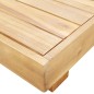vidaXL Mesa de centro de madera maciza de acacia 100x60x25 cm vidaXL Mesa de centro de madera maciza de acacia 100x60x25 cm