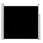 vidaXL Toldo lateral retráctil de jardín negro 170x300 cm vidaXL Toldo lateral retráctil de jardín negro 170x300 cm
