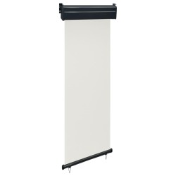 vidaXL Toldo lateral de balcón color crema 65x250 cm