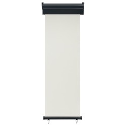 vidaXL Toldo lateral de balcón color crema 65x250 cm