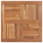 vidaXL Superficie de mesa cuadrada madera maciza de teca 80x80x2,5 cm vidaXL Superficie de mesa cuadrada madera maciza de teca 80x80x2,5 cm