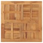 vidaXL Superficie de mesa cuadrada madera maciza de teca 80x80x2,5 cm vidaXL Superficie de mesa cuadrada madera maciza de teca 80x80x2,5 cm