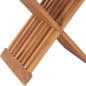 vidaXL Taburete plegable de madera maciza de teca 40x32x45 cm vidaXL Taburete plegable de madera maciza de teca 40x32x45 cm