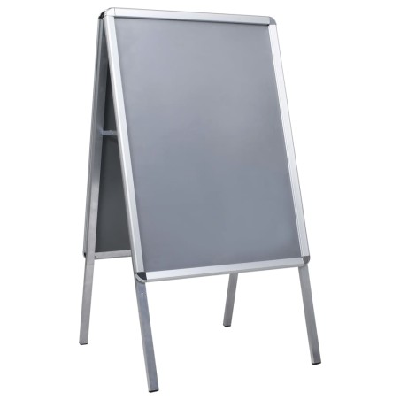 vidaXL Caballete para carteles publicitarios A1 aluminio