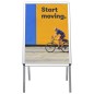 vidaXL Caballete para carteles publicitarios A1 aluminio vidaXL Caballete para carteles publicitarios A1 aluminio