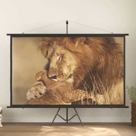 vidaXL Pantalla de proyección con trípode 108" 16:9