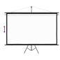 vidaXL Pantalla de proyección con trípode 108" 16:9 vidaXL Pantalla de proyección con trípode 108" 16:9