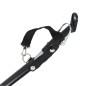 vidaXL Remolque de bicicleta para mascotas cochecito 2 en 1 gris azul vidaXL Remolque de bicicleta para mascotas cochecito 2 en 1 gris azul