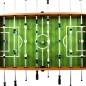 vidaXL Futbolín de acero marrón claro y negro 60 kg 140x74,5x87,5 cm vidaXL Futbolín de acero marrón claro y negro 60 kg 140x74,5x87,5 cm
