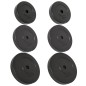 vidaXL Discos de pesas 6 piezas cemento 30 kg vidaXL Discos de pesas 6 piezas cemento 30 kg