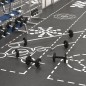 vidaXL Juego de barras y mancuernas de 30 kg hierro fundido