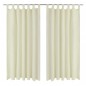 2 cortinas micro-satinadas con trabillas 140 x 225 cm 2 cortinas micro-satinadas con trabillas 140 x 225 cm