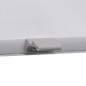 vidaXL Persiana opaca enrollable blanco C04 