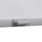 vidaXL Persiana opaca enrollable blanco U08/808 