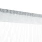 vidaXL Cortinas de flecos 2 piezas 140x250 cm blancas