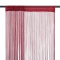 vidaXL Cortinas de flecos 2 piezas 140x250 cm burdeos vidaXL Cortinas de flecos 2 piezas 140x250 cm burdeos