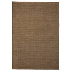 vidaXL Alfombra de exterior/interior 180x280cm apariencia sisal marrón