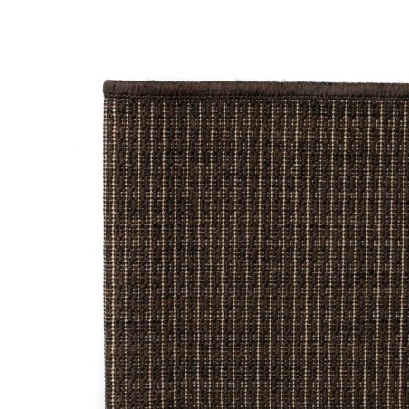 vidaXL Alfombra de exterior/interior 180x280cm apariencia sisal marrón