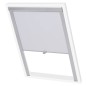 vidaXL Persiana enrollable opaca blanca CK02