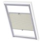 vidaXL Persiana plisada crema MK08 vidaXL Persiana plisada crema MK08