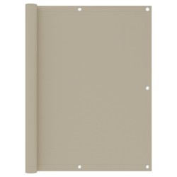 vidaXL Toldo para balcón tela oxford beige 120x600 cm