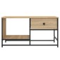 vidaXL Mesa de centro madera de ingeniería roble Sonoma 85,5x51x45 cm