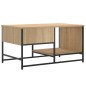 vidaXL Mesa de centro madera de ingeniería roble Sonoma 85,5x51x45 cm