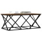 vidaXL Mesa de centro madera contrachapada roble marrón 100x49x40 cm vidaXL Mesa de centro madera contrachapada roble marrón 100x49x40 cm