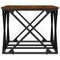 vidaXL Mesa de centro madera contrachapada roble marrón 100x49x40 cm vidaXL Mesa de centro madera contrachapada roble marrón 100x49x40 cm