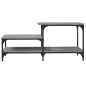 vidaXL Mesa de centro madera de ingeniería gris Sonoma 100x50,5x45 cm vidaXL Mesa de centro madera de ingeniería gris Sonoma 100x50,5x45 cm