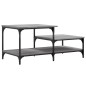 vidaXL Mesa de centro madera de ingeniería gris Sonoma 100x50,5x45 cm vidaXL Mesa de centro madera de ingeniería gris Sonoma 100x50,5x45 cm