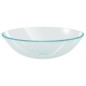 vidaXL Lavabo vidrio templado transparente 42 cm vidaXL Lavabo vidrio templado transparente 42 cm