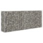 vidaXL Cesta de muro de gaviones acero galvanizado 85x30x200 cm vidaXL Cesta de muro de gaviones acero galvanizado 85x30x200 cm