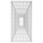 vidaXL Muro de gaviones con cubierta acero galvanizado 600x50x100 cm vidaXL Muro de gaviones con cubierta acero galvanizado 600x50x100 cm