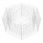 vidaXL Arriate hexagonal de gaviones 100x90x50 cm vidaXL Arriate hexagonal de gaviones 100x90x50 cm