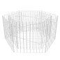 vidaXL Arriate hexagonal de gaviones 100x90x50 cm vidaXL Arriate hexagonal de gaviones 100x90x50 cm