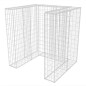 vidaXL Gaviones para ocultar contenedor acero 110x100x120 cm vidaXL Gaviones para ocultar contenedor acero 110x100x120 cm