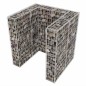 vidaXL Gaviones para ocultar contenedor acero 110x100x120 cm vidaXL Gaviones para ocultar contenedor acero 110x100x120 cm