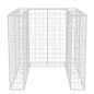 vidaXL Gaviones para ocultar contenedor acero 110x100x120 cm vidaXL Gaviones para ocultar contenedor acero 110x100x120 cm