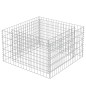 vidaXL Arriate de gaviones de acero 90x90x50 cm vidaXL Arriate de gaviones de acero 90x90x50 cm