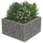 vidaXL Arriate de gaviones de acero 90x90x50 cm vidaXL Arriate de gaviones de acero 90x90x50 cm