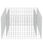 vidaXL Arriate de gaviones de acero 90x90x50 cm vidaXL Arriate de gaviones de acero 90x90x50 cm
