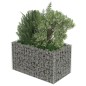 vidaXL Arriate de gaviones de acero 90x50x50 cm vidaXL Arriate de gaviones de acero 90x50x50 cm