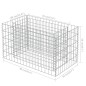 vidaXL Arriate de gaviones de acero 90x50x50 cm vidaXL Arriate de gaviones de acero 90x50x50 cm