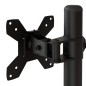 vidaXL Soporte para monitor doble acero negro VESA 75/100 mm vidaXL Soporte para monitor doble acero negro VESA 75/100 mm