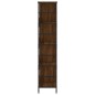vidaXL Estantería de madera de ingeniería marrón roble 78,5x33x153 cm vidaXL Estantería de madera de ingeniería marrón roble 78,5x33x153 cm
