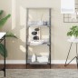 vidaXL Estantería de madera de ingeniería gris Sonoma 50x33x117,5 cm
